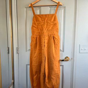 UO Cooper Apron Front Jumpsuit Sz L